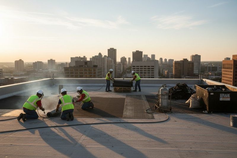 Tin Roof Installation detail